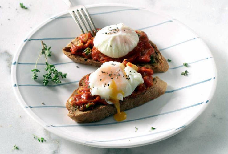 Αυγά Poached (Ποσέ)
